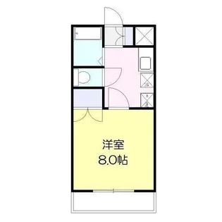 ユウネクストドムス【1階】の間取り