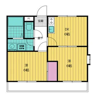 プリマベール【1階】の間取り