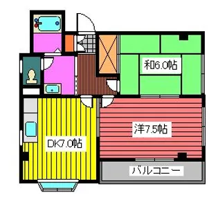 埼玉県川口市飯塚1【マンション】の間取り