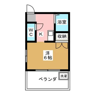 ダルマビル【2階】の間取り