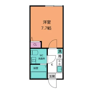 ブルームテラス【1階】の間取り
