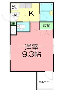 プランドール・K【4階】の間取り