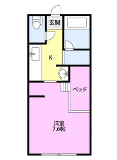 ココア【2階】の間取り