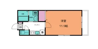 コージーコート高森【3階】の間取り