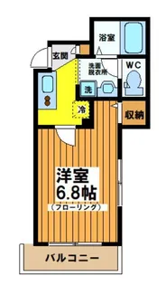 ヘスティア【2階】の間取り