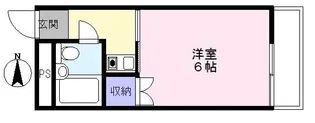 ジュネス大岡山【2階】の間取り