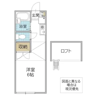 フローレンス南青山【1階】の間取り