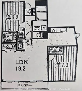 グランドエンブレム横山台【2階】の間取り