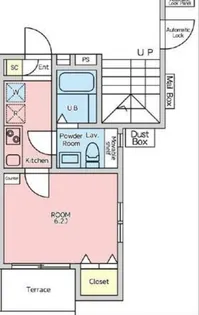 千葉県柏市豊住3【アパート】の間取り