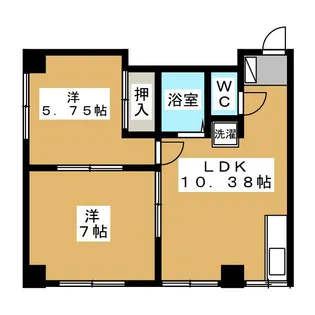 東京都中野区弥生町3【マンション】の間取り