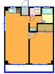 コーポ安藤【2階】の間取り