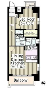 埼玉県さいたま市大宮区吉敷町1【マンション】の間取り