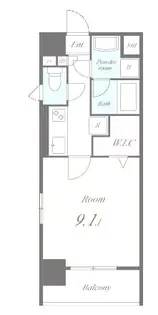 ロイヤルコート日本橋人形町【10階】の間取り