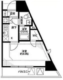 プレール・ドゥーク東京EASTIII【11階】の間取り