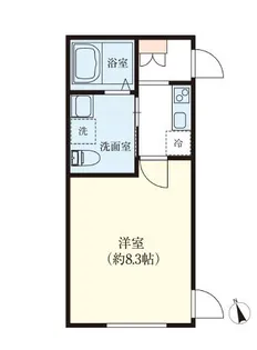 アノンテラス枡形【2階】の間取り