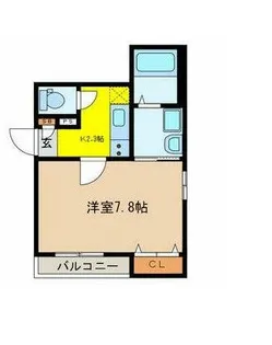 サニーハウス【1階】の間取り