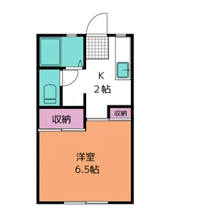 コーポエクセル【1階】の間取り