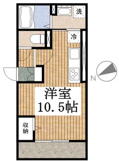 東京都練馬区北町1【アパート】の間取り