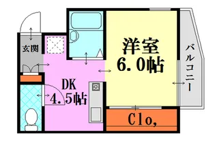 K・Kビル【3階】の間取り