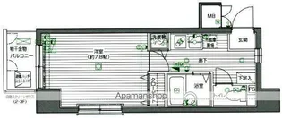 東京都目黒区青葉台3【マンション】の間取り