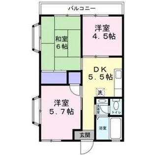 フェリーチェ【2階】の間取り
