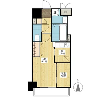 月光鎮守府【5階】の間取り