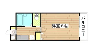 プランドビル北四番丁【2階】の間取り