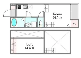MODERN PALAZZO 東彼杵【2階】の間取り