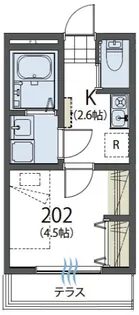 SiestaVilla東武練馬Gresiare【2階】の間取り