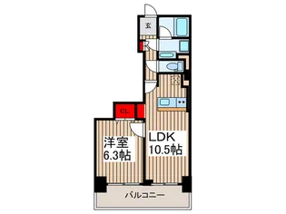 リバ-シティ21 新川【17階】の間取り