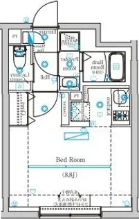 MindKamata【4階】の間取り