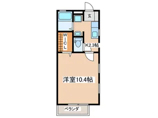 湘南グリ-ンハイツ【2階】の間取り