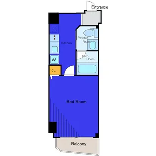 東京都大田区西蒲田7【マンション】の間取り