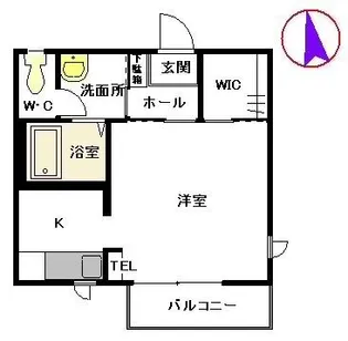 シャーメゾン クレール A【2階】の間取り