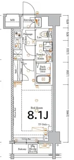 東京都江東区亀戸5【マンション】の間取り
