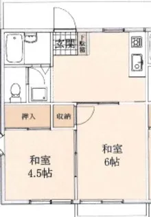 メゾン・プルミエール202【2階】の間取り