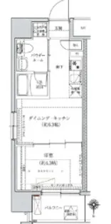 VERXEED綾瀬due#R【4階】の間取り