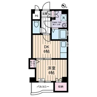 Sunrise 浅草【5階】の間取り