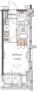 ブランシエスタ浦安【2階】の間取り