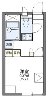 レオパレスBLITZ【2階】の間取り