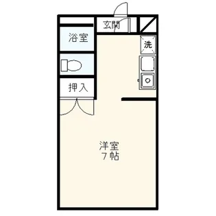 メゾントワ【1階】の間取り