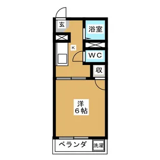 有東坂ヒルズ【2階】の間取り