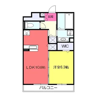 SakulaII【3階】の間取り