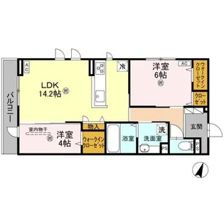 D’Sophia(ディーソフィア)【3階】の間取り