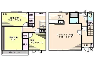 テラスカルマートの間取り