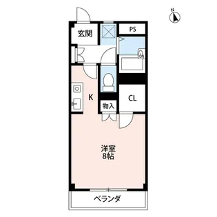 ユウキハウス・寿【1階】の間取り