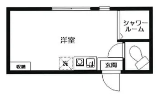 アーバンプレイス早稲田VI【1階】の間取り