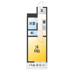 メゾン小林【2階】の間取り