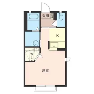 フローレンス八千代【2階】の間取り