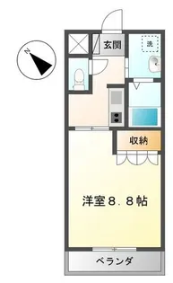 シャインヒルズ豊岡【2階】の間取り